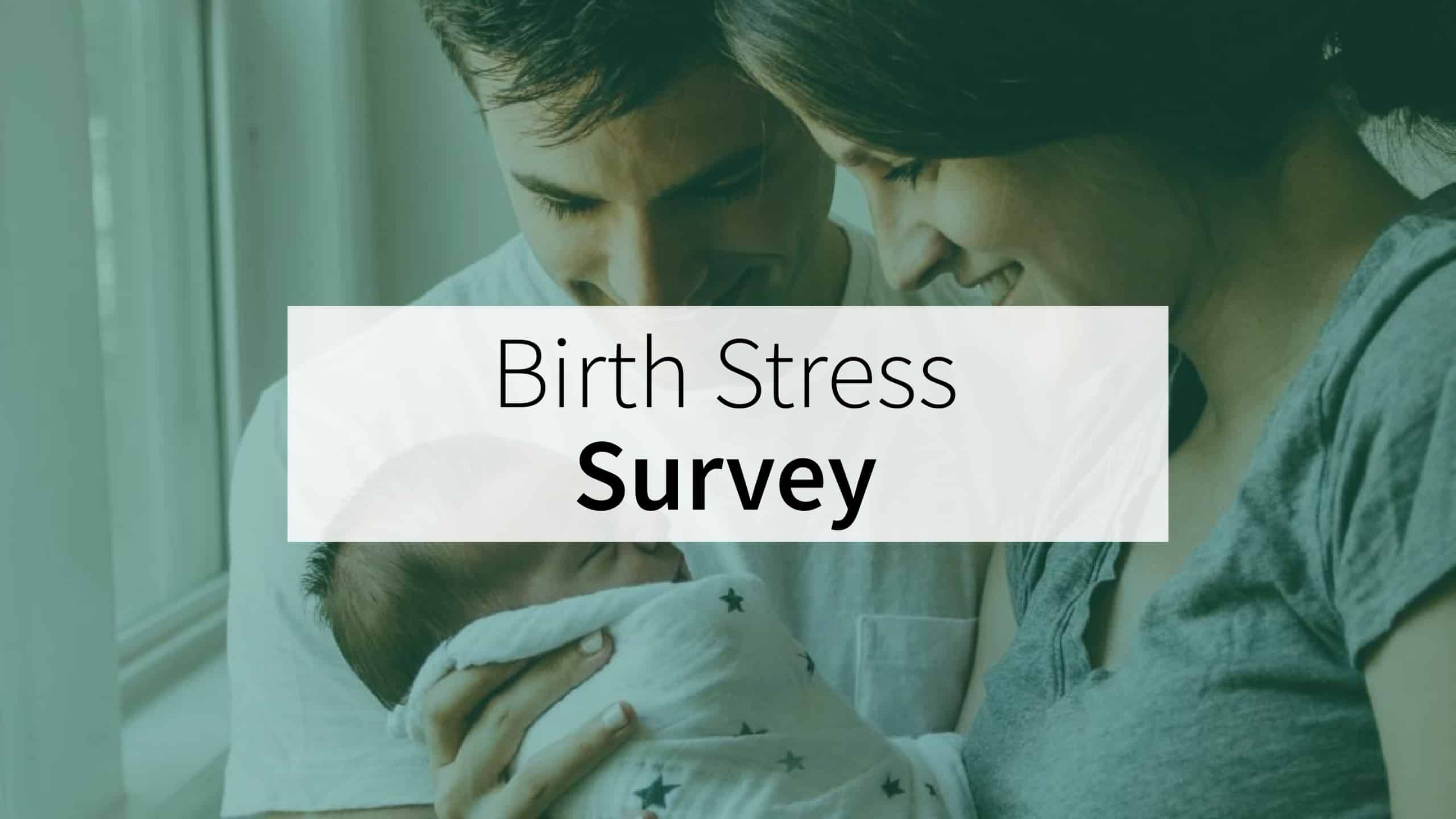 Please help: Understanding Stress in Pregnancy and Birth on the Field